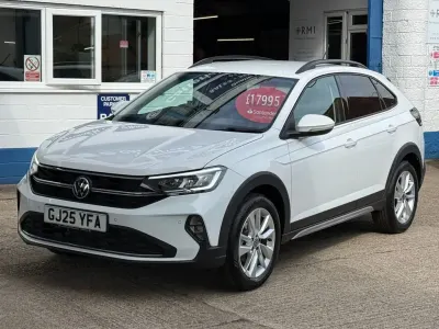New VW Taigo Match 95 HP (69 kW) 2025 White SUV