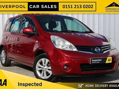 Used Nissan Note Acenta 108 HP (79 kW) 2011 Red Hatchback