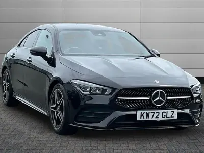 Begagnad Mercedes CLA180 AMG Line Premium 136 HK (100 kW) 2023 Svart Sedan