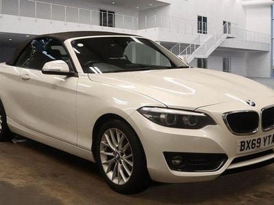 Used BMW 218 Comfort Edition 2019 White Cabriolet