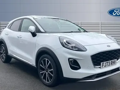 Used Ford Puma Titanium 125 HP (91 kW) 2023 White SUV