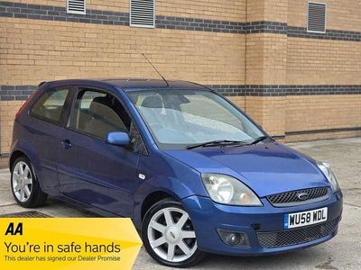 Used Ford Fiesta Zetec 2008 Blue Hatchback