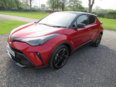 Red black Used 2023 Toyota C-HR Sport SUV | £23,750 (Fair price)