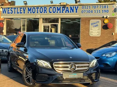 Usado Mercedes E220 AMG line 194 HP (142 kW) 2017 Preto Sedan