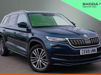 Używany Skoda Kodiaq LAURIN & KLEMENT 187 KM (137 kW) 2019 Niebieski SUV