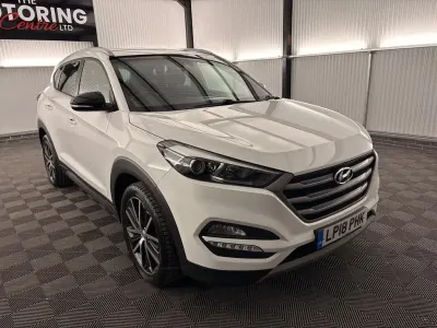 Usado Hyundai Tucson GO! 177 CV (130 kW) 2018 Blanco SUV