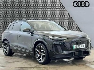 Black Used 2025 Audi SQ6 e-tron Advanced SUV | £68,980 (Expensive)