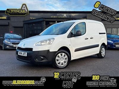 White Used 2014 Peugeot Partner S MPV | £4,995 (Expensive)