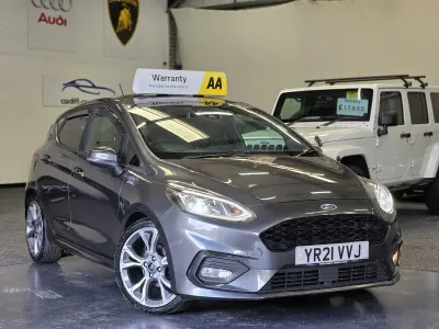 Used Ford Fiesta ST-Line X 125 HP (91 kW) 2021 Grey Hatchback