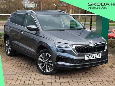 Used Skoda Karoq SE L 147 HP (108 kW) 2023 Graphite grey metallic SUV
