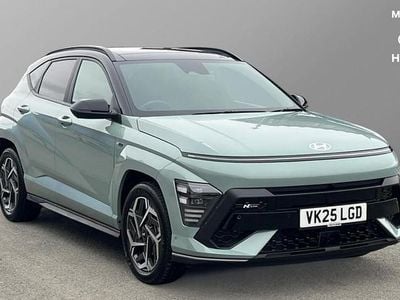 Used Hyundai Kona N Line 129 HP (94 kW) 2025 Merage green  SUV