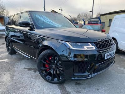Black Used 2019 Land Rover Range Rover Sport SUV | £34,995 (Fair price)