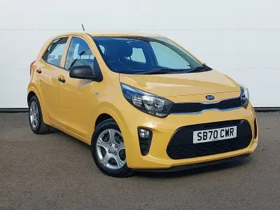 Używany Kia Picanto 2021 Żółty Hatchback