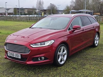 Red Used 2016 Ford Mondeo Titanium Estate | £8,750 (Fair price)
