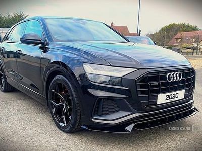 Black Used 2020 Audi Q8 S-Line SUV | £38,480 (A bit pricey)