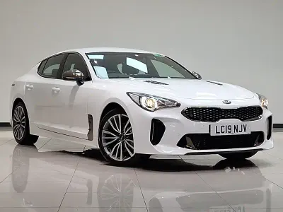 Used Kia Stinger GT-Line 2019 White Hatchback