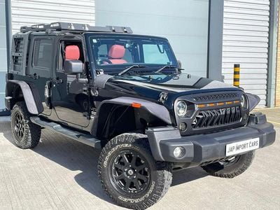 Begagnad Jeep Wrangler Sahara 285 HK (209 kW) 2013 Svart SUV