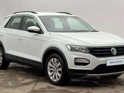 Used VW T-Roc SE 115 HP (84 kW) 2020 Pure white SUV