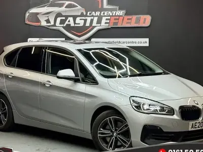 Used BMW 225 Active Tourer Sport Line 224 HP (164 kW) 2020 Silver MPV