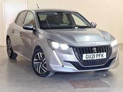 Used Peugeot 208 Allure 100 HP (73 kW) 2021 Grey Hatchback