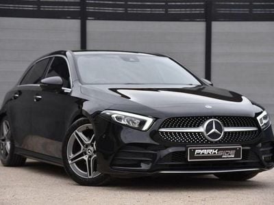 Used Mercedes A180 AMG Line Premium 116 HP (85 kW) 2018 Black Hatchback