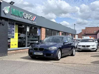 Used BMW 116 Efficient Dynamics 2014 Blue Hatchback