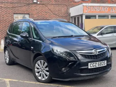 Used Vauxhall Zafira Tourer 2016 Black MPV