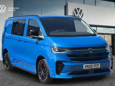 New VW Transporter Pro 2026 Blue Van
