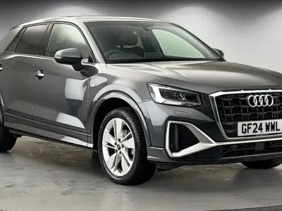 Used Audi Q2 S-Line 150 HP (110 kW) 2024 Daytona gray pearl effect/daytona gray pearl effec SUV