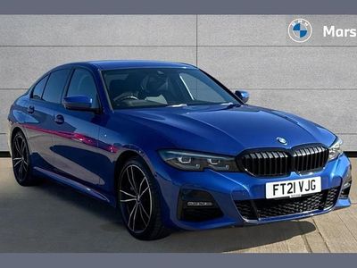 Used BMW 320 M Sport 184 HP (135 kW) 2021 Portimao blue Sedan