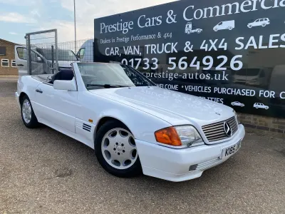 Used Mercedes SL300 Classic 1992 White Cabriolet