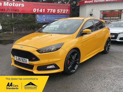 Used Ford Focus ST 2018 Yellow Hatchback