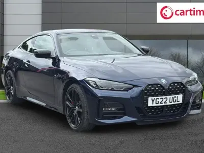 Used BMW 420 Coupé M Sport 184 HP (135 kW) 2022 Blue Coupe