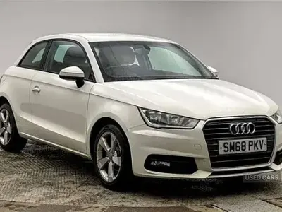 Używany Audi A1 Sport 95 KM (69 kW) 2018 Biały Hatchback