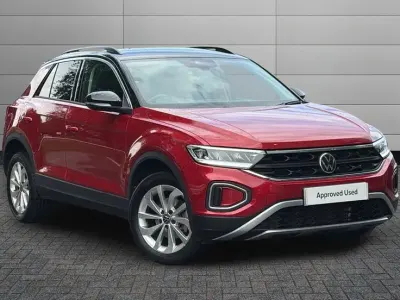 Used VW T-Roc Match 115 HP (84 kW) 2024 Red SUV