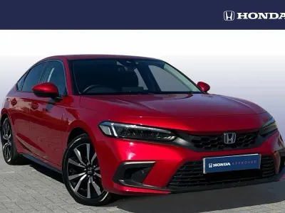 Second-hand Honda Civic Elegance 184 CP (135 kW) 2024 Roșu Hatchback