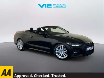 Used BMW 420 M Sport 2021 Black Cabriolet