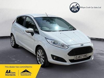 Usado Ford Fiesta Titanium 2017 Branco Citadino