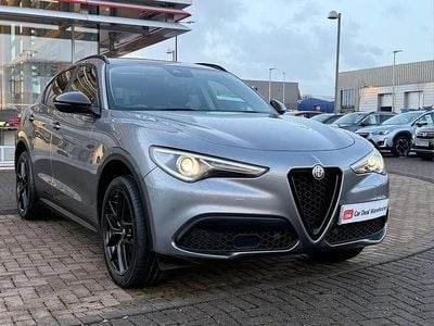 Grey Used 2019 Alfa Romeo Stelvio SUV | £17,499 (Fair price)
