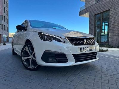 Used Peugeot 308 SW GT-line 130 HP (95 kW) 2017 White Estate