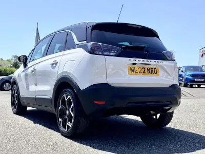 Used Vauxhall Crossland Ultimate 128 HP (94 kW) 2022 White SUV