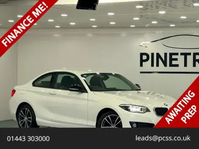 Usado BMW 218 Sport Line 150 HP (110 kW) 2017 Branco Coupé