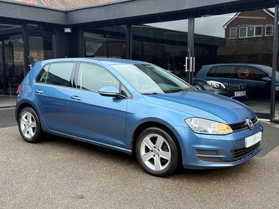 Used VW Golf VII Match 2014 Blue Hatchback