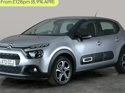 Begagnad Citroën C3 PureTech 83 HK (61 kW) 2022 Grå Halvkombi