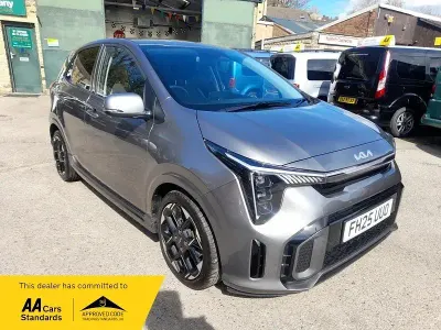 Begagnad Kia Picanto GT-Line 2025 Grå Halvkombi