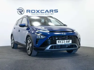 Used Hyundai Bayon Premium 100 HP (73 kW) 2023 Blue SUV
