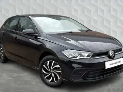 Used VW Polo Life 95 HP (69 kW) 2022 Black Hatchback
