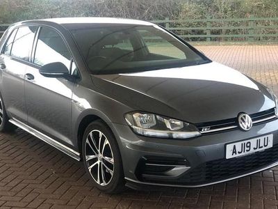 Grey Used 2019 VW Golf VII R-line Hatchback | £11,999 (Fair price)