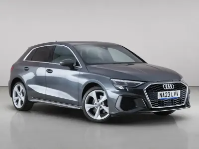 Used Audi A3 Sportback S-Line 204 HP (150 kW) 2023 Grey Hatchback