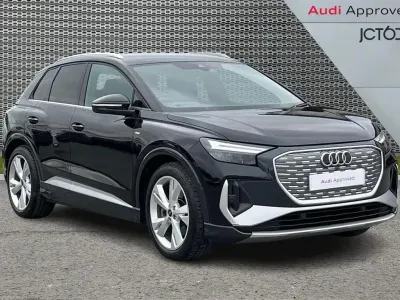 Used Audi Q4 e-tron S-Line 219 kW (299 HP) 2023 Black SUV